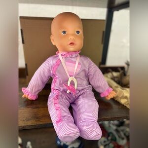 My Sweet Love Baby Doll with Purple Outfit